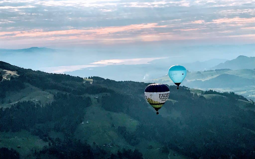 Blick zum benachbarten Zürichsee (Foto: Jan Thomas Otte)